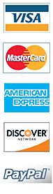 Visa Master Card American Express Paypal